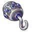 Sapphire Jeweled Hook