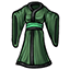 Emerald Satin Kimono