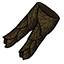 Brown Bright Leaf Wrapped Pants