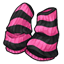 Pink Striped Leg Warmers