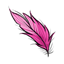 Hot Pink Long Feather