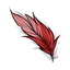 Red Long Feather