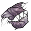 Lunar Moth Patched Silk Scraps