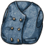 Blue Tweed Vest