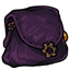 Purple Steam Cog Leather Bag