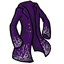 Embroidered Deep Purple Riding Coat