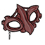 Rusted Red Masq Mask