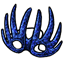 Sapphire Claw Mask