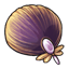 Gilded Seashell