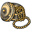 Multi-Strand Gathered Gold Necklace