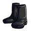 Galactic Emperor Shiny Black Boots