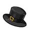 Black Mini Hat