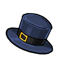 Blue Mini Hat