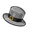 Gray Mini Hat