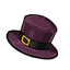 Purple Mini Hat