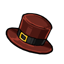Crimson Mini Hat