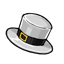 White Mini Hat