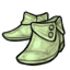 Mint Side-Button Boots
