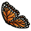 Monarch Butterfly Costume Wings