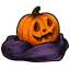 Purple Cozy Pumpkin