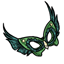 Green Moth Mask