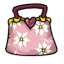 Mysterious Floral Handbag
