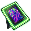 Green Neon Picture Frame