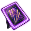Purple Neon Picture Frame
