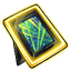 Yellow Neon Picture Frame