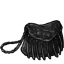Black Macrame Bag