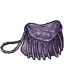 Purple Macrame Bag