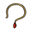 Ruby Open Hoop Necklace