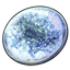 Painted Celestite Geode Disc