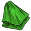 Green Flat-folded Bandana