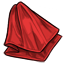 Red Flat-folded Bandana