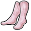Pink Knee Socks