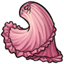 Pink Mermaid Wrap Skirt