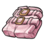 Pink Ouji Lolita Belted Pants