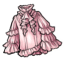 Pink Ouji Lolita Ruffle Top