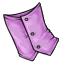 Plain Purple Waist Corset