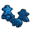 Blue Player Meeples