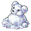 Playful Bear Snowman