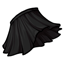 Pleated Black Miniskirt