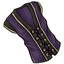 Purple Polished Buccaneer Vest