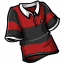 Red and Black Polo Shirt