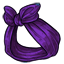 Purple Hairbandana