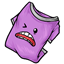 Purple Monster Face Shirt