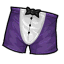 Purple Tux Boxers