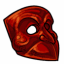 Red Bauta Mask