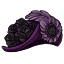 Purple Rosey Chapeau